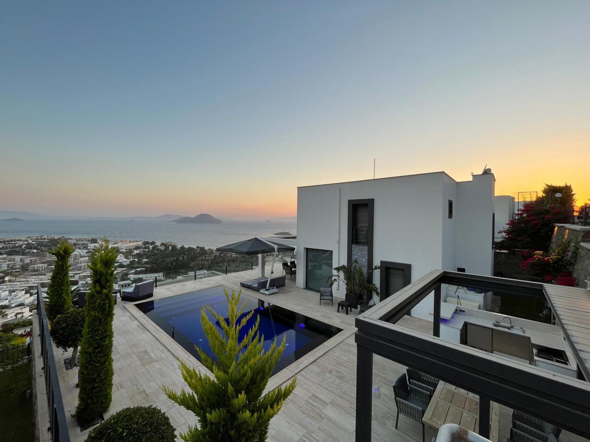 Villa Aylinda With Private Heated Pool Бодрум Екстер'єр фото