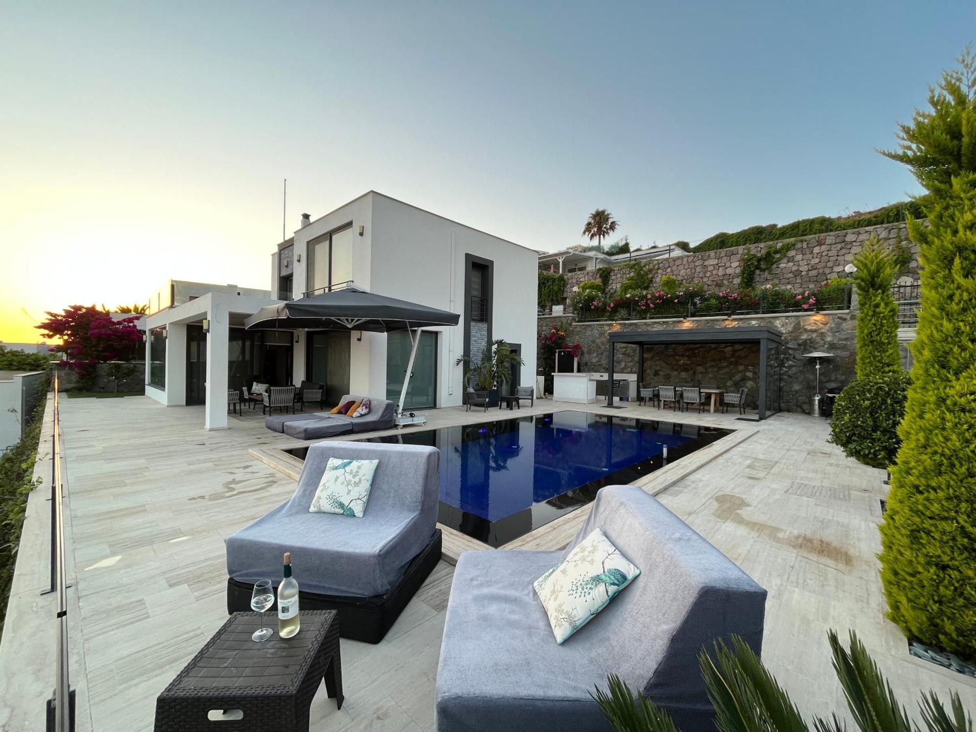 Villa Aylinda With Private Heated Pool Бодрум Екстер'єр фото